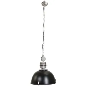 Steinhauer - Suspension lampe suspendue plafonnier lampe de salle à manger métal verre noir h 55cmVendu parluminaire