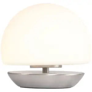 Comparateur de prix : Steinhauer - lampe de table - Ancilla - acier - verre métal - ø
