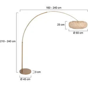 Steinhauer - lampadaire - Sparkled Light - bronze naturel -Vendu parluminaire