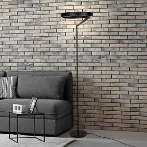 Comparateur de prix : Exclusive - lampadaire - Mykty - noir - métal - ø 40cm - Steinhauer