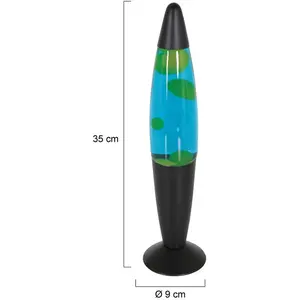 Comparateur de prix : Mexlite - lampe de table - Volcan - noir - verre métal - ø 9cm -