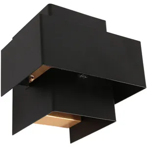 Comparateur de prix : Steinhauer - applique de pared Muro - noir - métal - 3367ZW - Noir