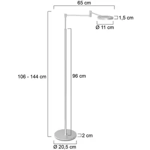 Comparateur de prix : Steinhauer - lampadaire Soleil - échantillon - luminium - 3515ST - Échantillon