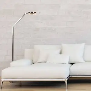 Comparateur de prix : Steinhauer Lampadaire LED Ringlux couleur acier, métal, 2 700 K, varia...