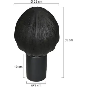Steinhauer - Lampe De Table - Bloeba - Noir - Métal Textile - Ø pas cher