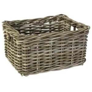 Fastrider, Panier de bicyclette, junior, matériel: Rattan, couleur: gris
