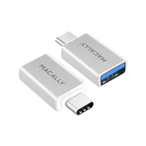 Macally UCUAF2 - Pack de 2 adaptateurs USB-C vers USB-A