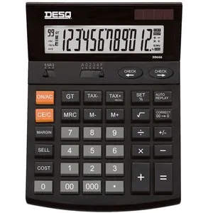 Desq Calculatrice De Bureau 30666 - Affichage 12 Chiffres Xlarge pas cher