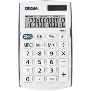 Calculatrice De Poche Desq 12 Chiffres 30202 pas cher