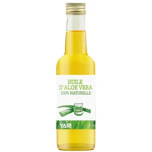Yari 100% Natural Aloe Vera Oil , Standard 250 Ml (Lot De 1) pas cher