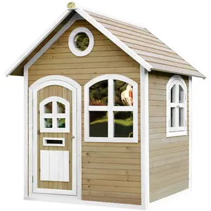 Comparateur de prix : Axi Cabane de jeu JULIA en bois FSC brun Blanc