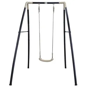 Comparateur de prix : AXI Balançoire avec support en métal, anthracite/crème
