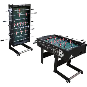 Comparateur de prix : Cougar Baby-foot pliable 2 balles, compteur de points, noir, 122x61x80cm