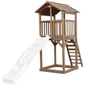 Comparateur de prix : AXI Beach Tower Marron Toboggan Blanc