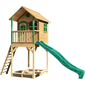 AXI Pragma PRODUIT HORS LIGNE 100 - Couleur Toboggan Vert foncé, 100 - Couleur Cabane Marron/Vert pas cher