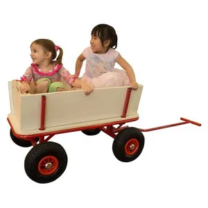Comparateur de prix : Chariot de Transport en Bois pour Enfant - AXI Billy Rouge - Capacité 100 kg