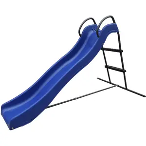 Comparateur de prix : Toboggan - AXI - Connexion d'eau - 180cm - Bleu & Anthracite