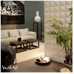 WallArt Panneaux muraux 3D Cubes 12 pcs GA-WA07 pas cher