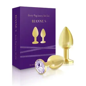 Blackdoor Coffret Plugs Anal Booty Plug Luxury Or pas cher