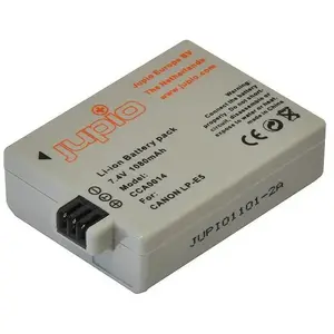 Comparateur de prix : Batterie pour appareil photo Jupio CCA0014 1080 mAh Li-Ion Blanc