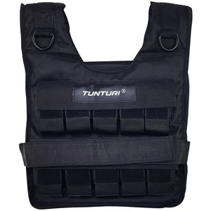 Gilet lesté Tunturi Pro 20 kg noir