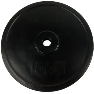 Disque Tunturi Rubber 15 kg noir