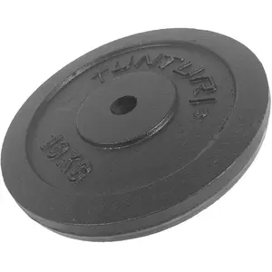 TUNTURI Disque musculation 10kg noir, unité