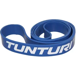 Comparateur de prix : Tunturi Tunturi Bande De Force Powerband Dur Pour Musculation Bleu
