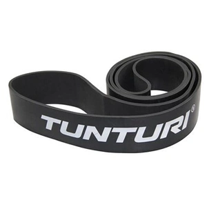 Comparateur de prix : Bande de force extra-dure pour musculation TUNTURI - Noir