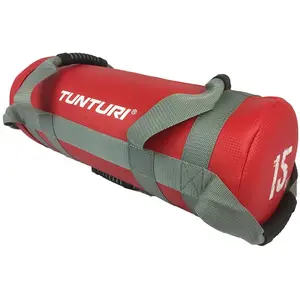 Comparateur de prix : Tunturi Tunturi Sac D'entraînement Lesté Crossfit 15kg Rouge