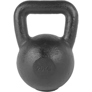 Tunturi cloche à bouilloire fonte 20 kg noir