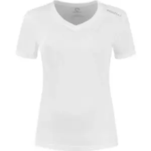 T shirt de sport manches courtes rogelli   femme   blancVendu paramazon