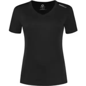 T shirt de sport manches courtes rogelli   femme   noirVendu paramazon