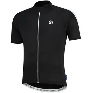 Maillot manches courtes rogelli explore homme noir blanc pas cher
