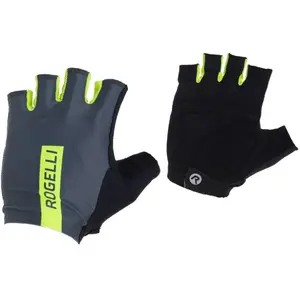 Gants velo rogelli pace homme gris fluor pas cher