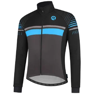 Veste velo hiver rogelli hero homme gris noir bleu pas cher
