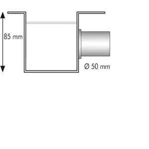 ESS Easy Drain Modulo M-1 Kit gros oeuvre, EDM1800-50, pas cher