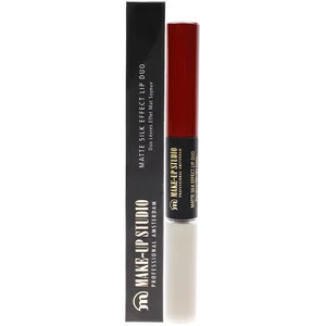Comparateur de prix : Make-up Studio - Matte Silk Effect Lip Duo Lipstick - Charming Coral Rouge à lèvres 3 ml Rose unisex