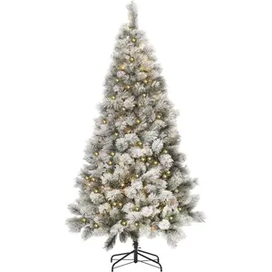 Royal Christmas® Sapin de Noël artificiel Chicago 120 cm avec neige | ... pas cher