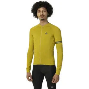 Maillot Agu Solid Jersey Performance manche longue vert - XL pas cher