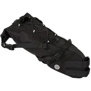 Comparateur de prix : AGU Sacoche de selle Venture 10L Noir pour Bikepacking - Dimensions 10x15x50 cm