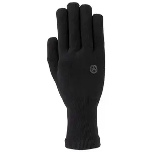 AGU 002101345 Gants Noir en MÉRINOS avec Silicone Unisex-Adult, Taille Unique pas cher