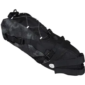 Comparateur de prix : AGU Sacoche de selle Venture 10L Réfléchissante pour Bikepacking - 50x15x10 cm