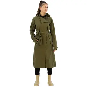 Comparateur de prix : Veste imperméable long femme Agu Trench Coat Vert S 43500200-011-03