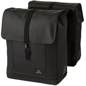 FAST RIDER Sacoche JAXX II Noir 14L avec Double Poche et Bandoulière 13x36x30 cmVendu paramazon