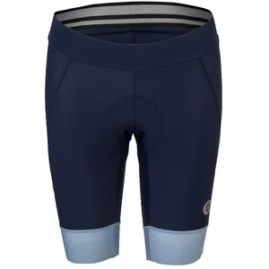 Agu Salopette Corta Femme Noir/Céleste Taille S avec Fond de RED120 en Power LycraVendu parbikeinn