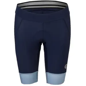 Agu Salopette Corta Femme Noir/Céleste XL en Lycra avec Fond de RED120Vendu parbikeinn