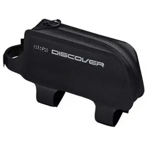 Comparateur de prix : Sacoche de cadre vélo tube supérieur Pro Discover Gravel Team 700 ml Noir TU PRBA0060