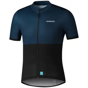 Maillot Shimano Element manche courte bleu navy - L