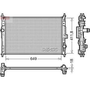 Radiateur, refroidissement du moteur DRM21103 Denso DRM21103 pas cher